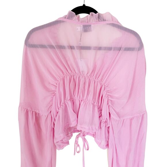 SNDYS x REVOLVE BALI Top in Baby Pink Size 2 NWT - Picture 6 of 9